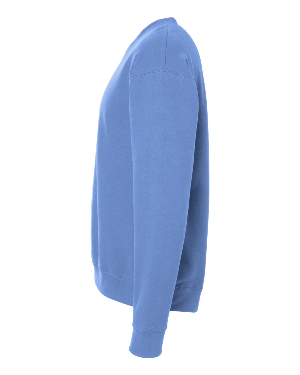 Fleece Crewneck Sweatshirt - DirectSide - B10459262 - Columbia Blue