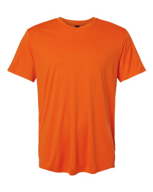 Men's Pro-Lock Performance T-Shirt - Front - B00396062 - Deep Orange