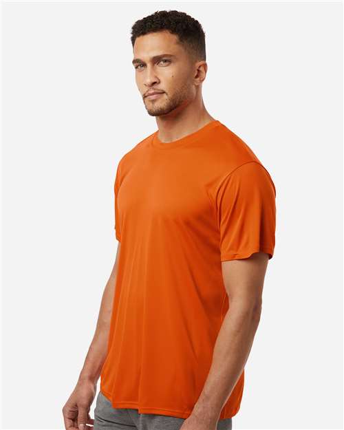 Men's Pro-Lock Performance T-Shirt - OnModelSide - B00396062 - Deep Orange