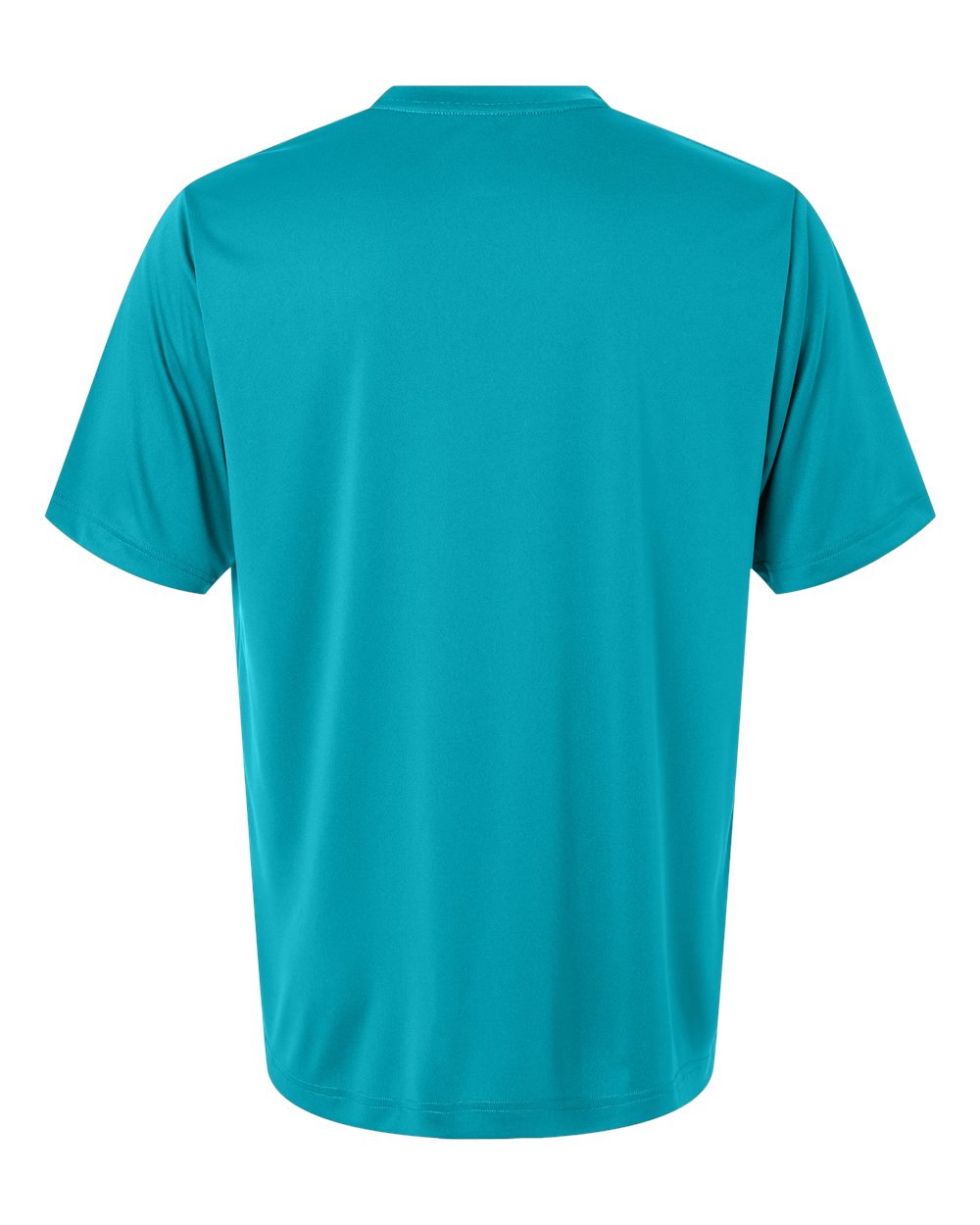 Unisex Capital Performance T-Shirt - Back - B254A7992 - Clear Teal