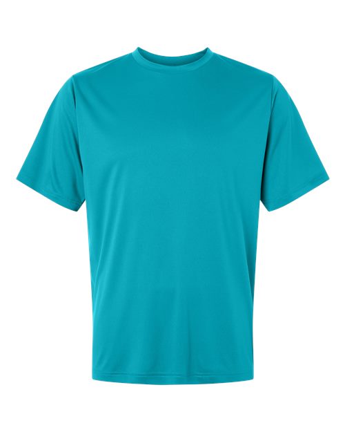 Unisex Capital Performance T-Shirt - Front - B254A7992 - Clear Teal