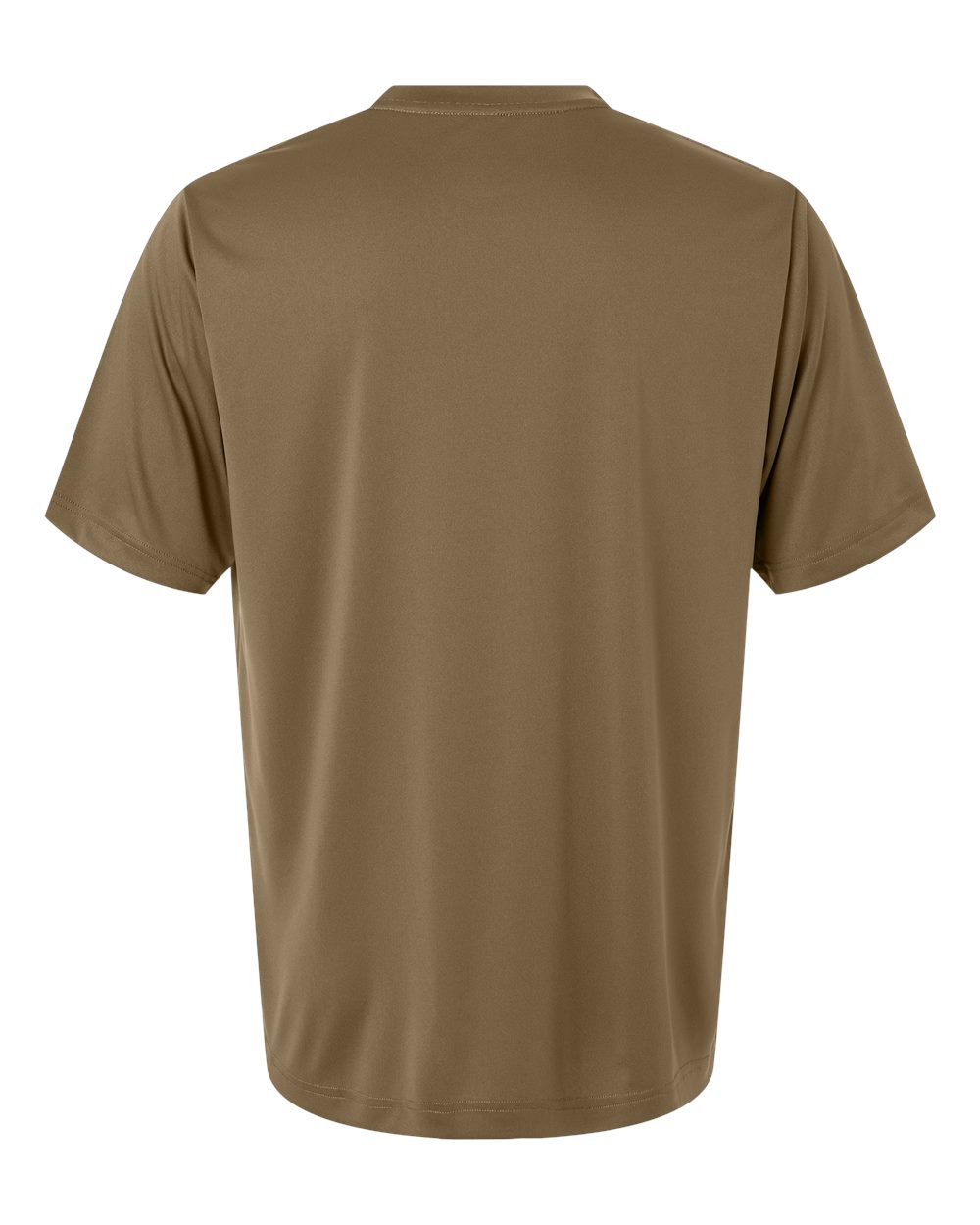 Unisex Capital Performance T-Shirt - Back - B254A7552 - Coyote Brown