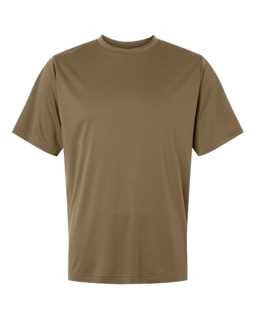 Unisex Capital Performance T-Shirt - Front - B254A7552 - Coyote Brown