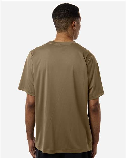 Unisex Capital Performance T-Shirt - OnModelBack - B254A7552 - Coyote Brown