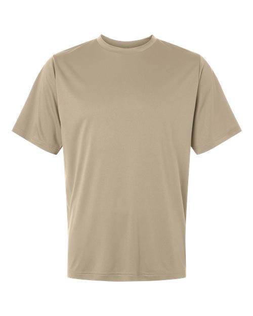 Unisex Capital Performance T-Shirt - Front - B254A7132 - Desert Khaki