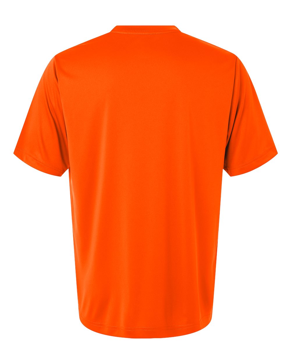 Unisex Capital Performance T-Shirt - Back - B254A7682 - Safety Orange