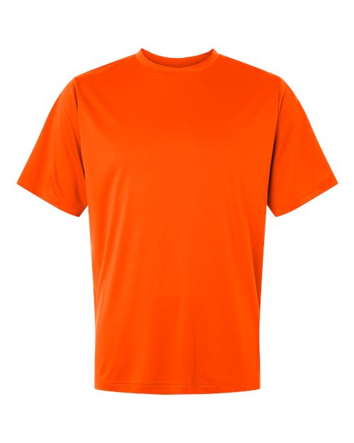 Unisex Capital Performance T-Shirt - Front - B254A7682 - Safety Orange