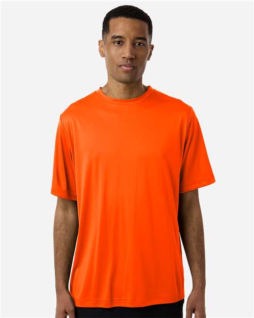 Unisex Capital Performance T-Shirt - OnModelFront - B254A7682 - Safety Orange