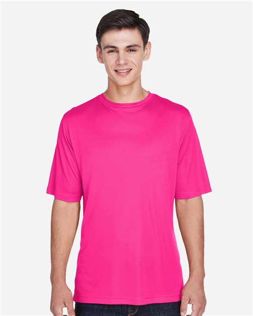 Men's Zone Performance T-Shirt - OnModelFront - B671D9302 - Bright Magenta