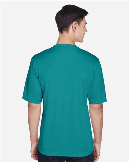 Men's Zone Performance T-Shirt - OnModelBack - B671D9902 - Clear Teal