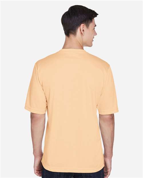 Men's Zone Performance T-Shirt - OnModelBack - B671D9682 - Melon