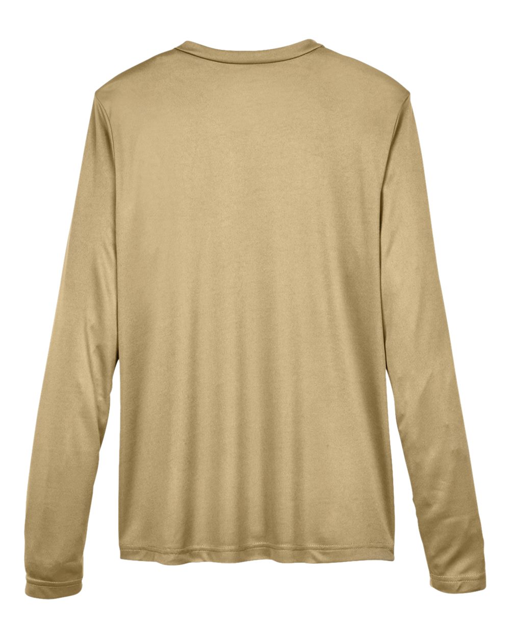 Women's Zone Performance Long Sleeve T-Shirt - Back - B681D9402 - Sport Vegas Gold