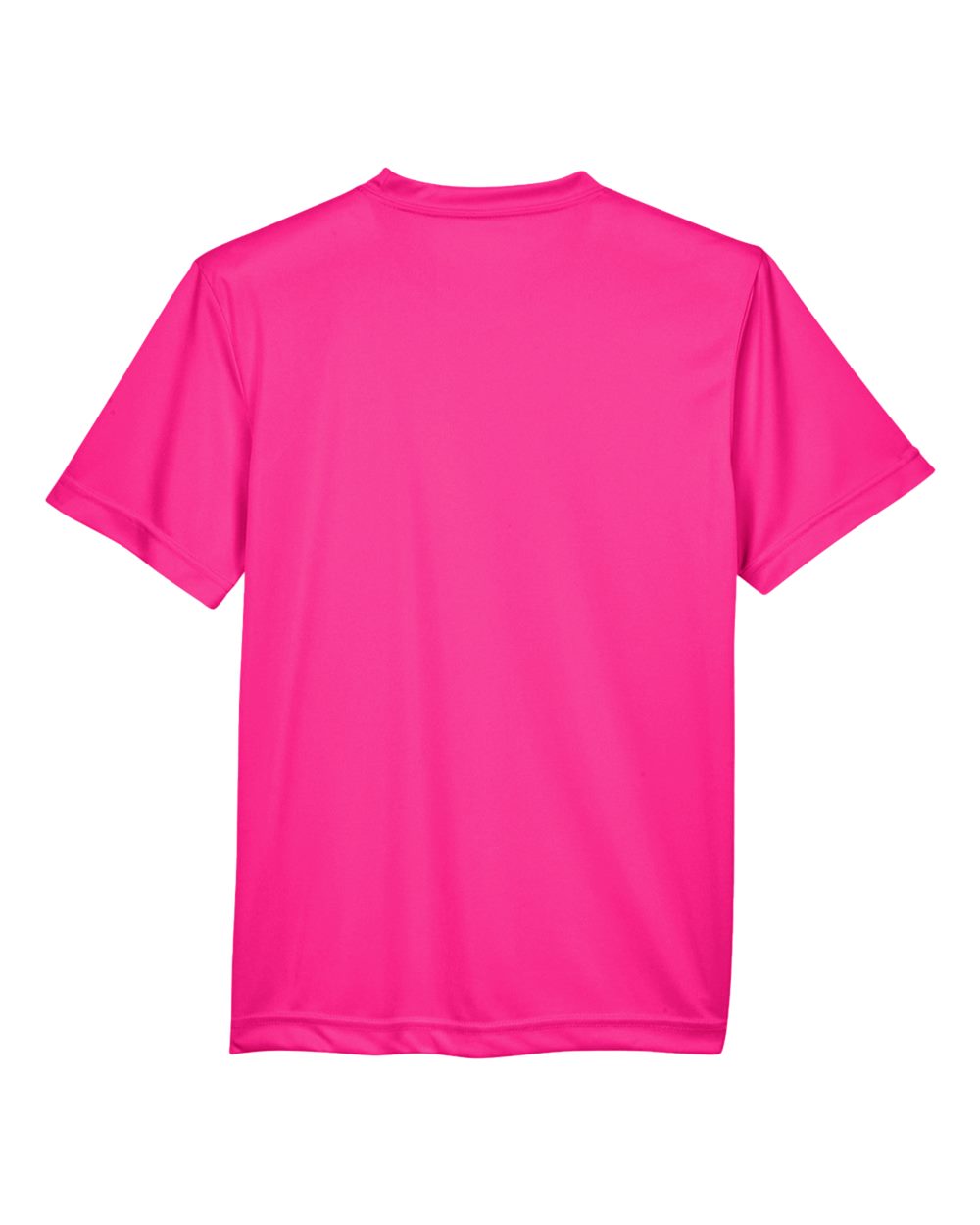 Youth Zone Performance T-Shirt - Back - B683D9302 - Bright Magenta