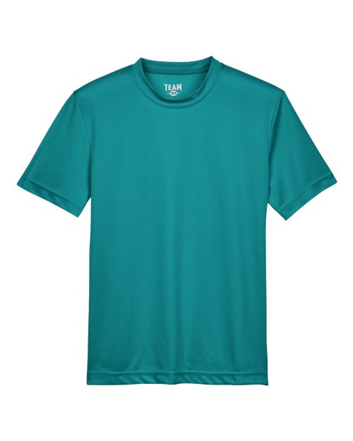 Youth Zone Performance T-Shirt - Front - B683D9712 - Clear Teal