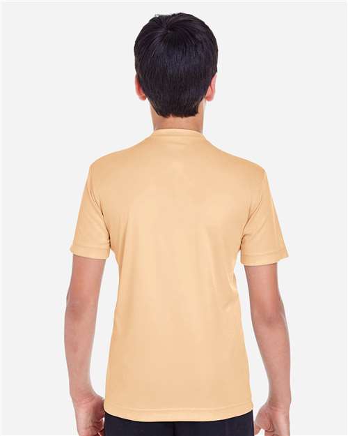 Youth Zone Performance T-Shirt - OnModelBack - B683D9682 - Melon