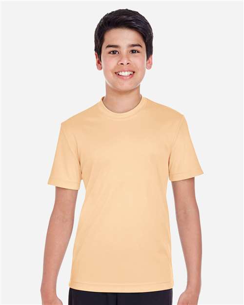 Youth Zone Performance T-Shirt - OnModelFront - B683D9682 - Melon