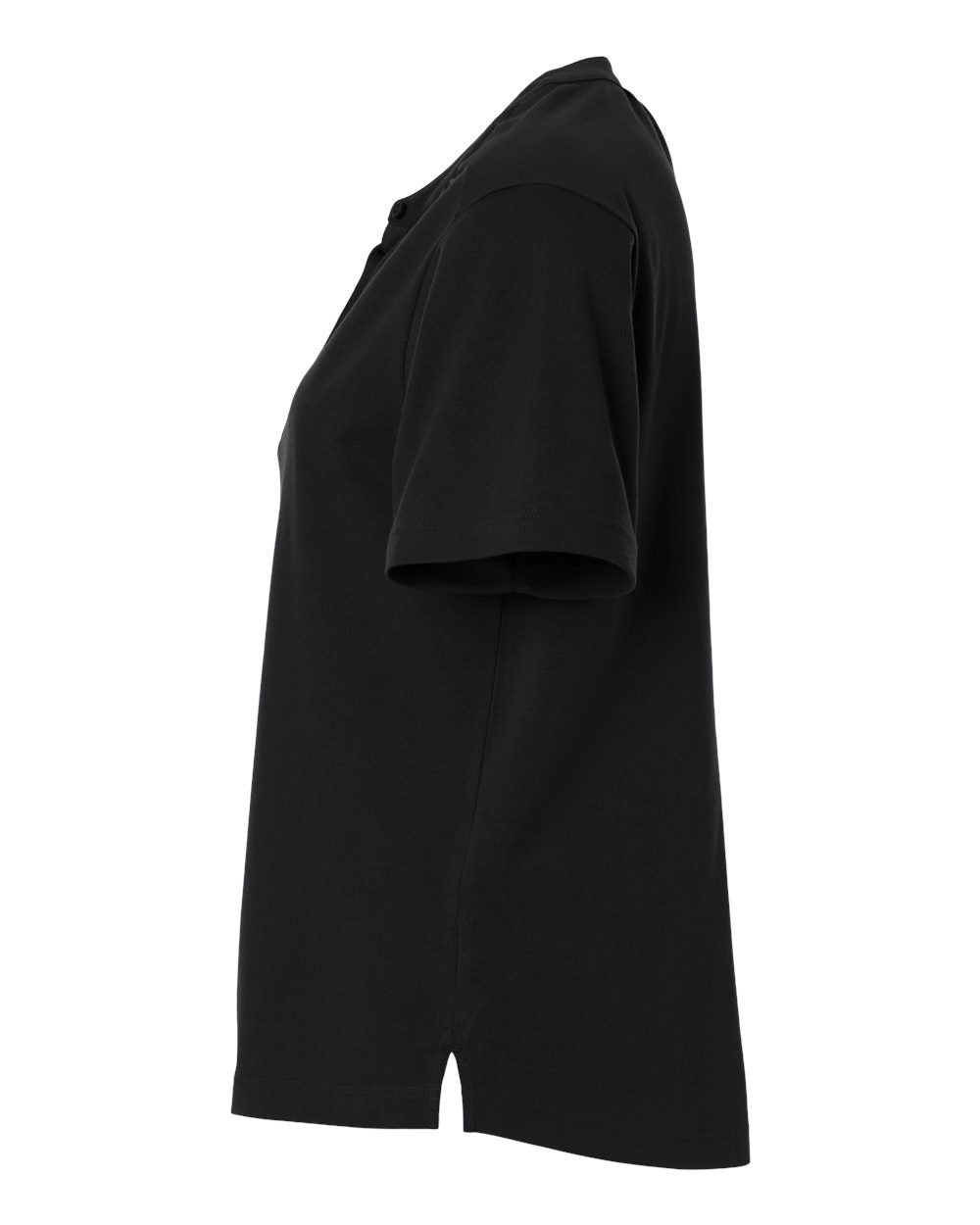 Women's Seaton Pebble Textured Polo - DirectSide - B002B2502 - Black