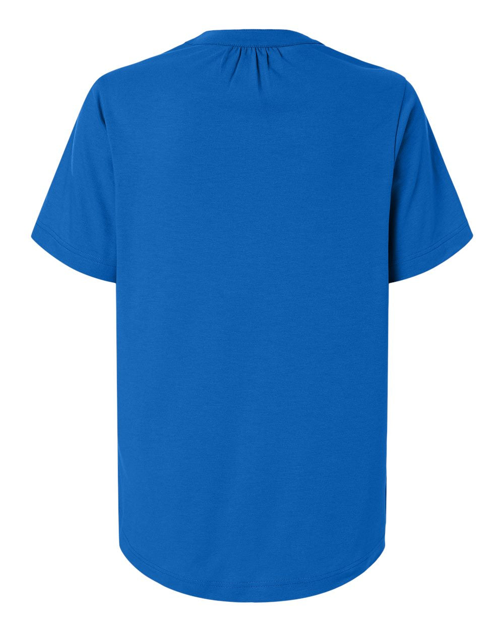Women's Seaton Pebble Textured Polo - Back - B002B2252 - French Blue
