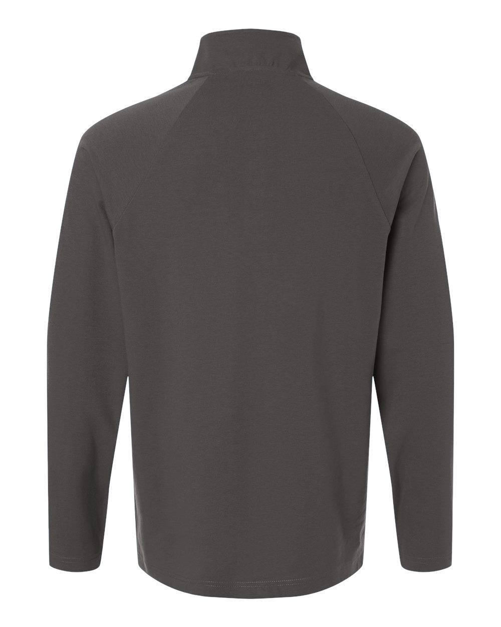 Men's Seaton Pebble Textured Quarter-Zip Pullover - Back - B003B2133 - Graphite