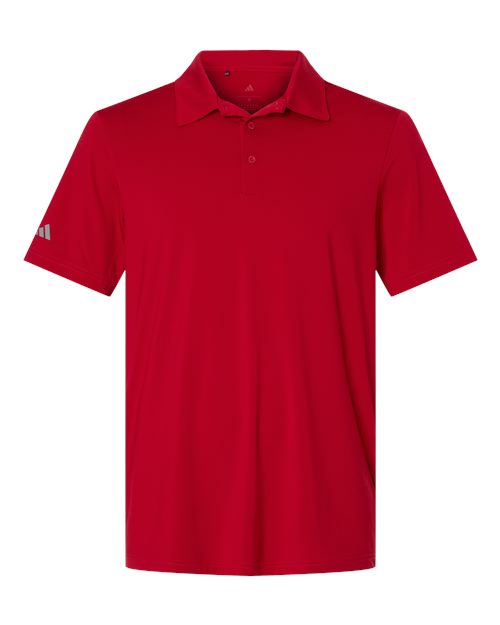 Men's Ultimate365 Solid Polo - Front - B05653712 - Power Red