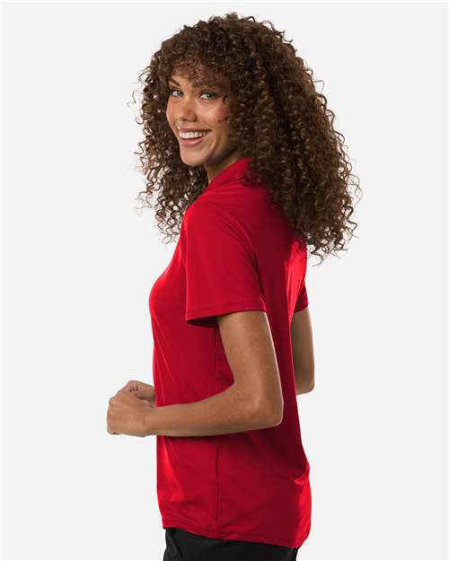 Women's Ultimate365 Solid Polo - OnModelSide - B05753712 - Power Red