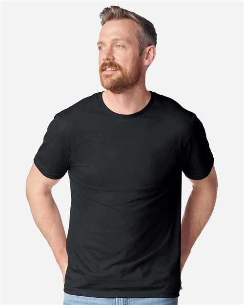 Unisex Softstyle® Plasma Print T-Shirt - OnModelFront - B05260503 - Black