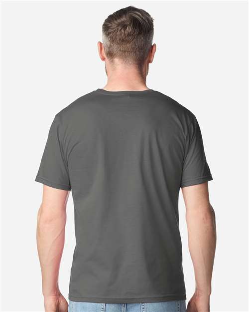 Unisex Softstyle® Plasma Print T-Shirt - OnModelBack - B05260093 - Charcoal