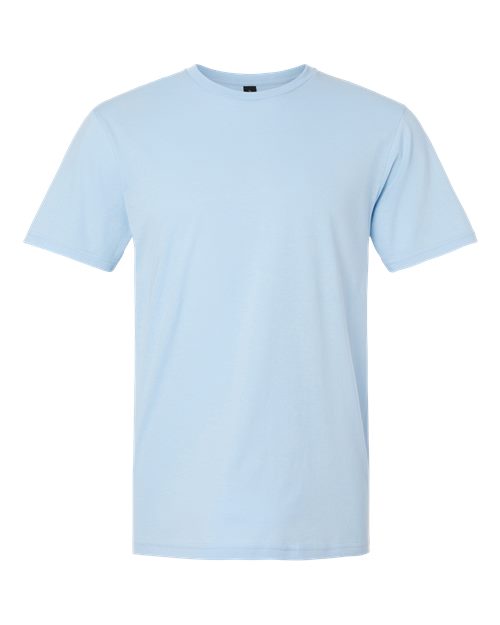 Unisex Softstyle® Plasma Print T-Shirt - Front - B05260253 - Light Blue