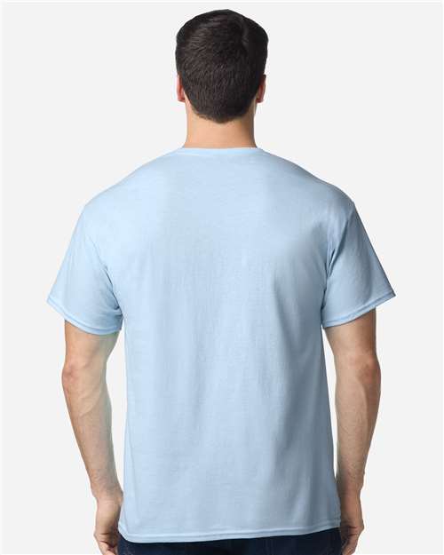 Unisex Softstyle® Plasma Print T-Shirt - OnModelBack - B05260253 - Light Blue