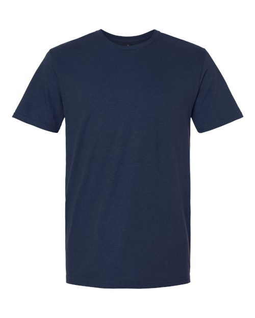 Unisex Softstyle® Plasma Print T-Shirt - Front - B05260653 - Navy