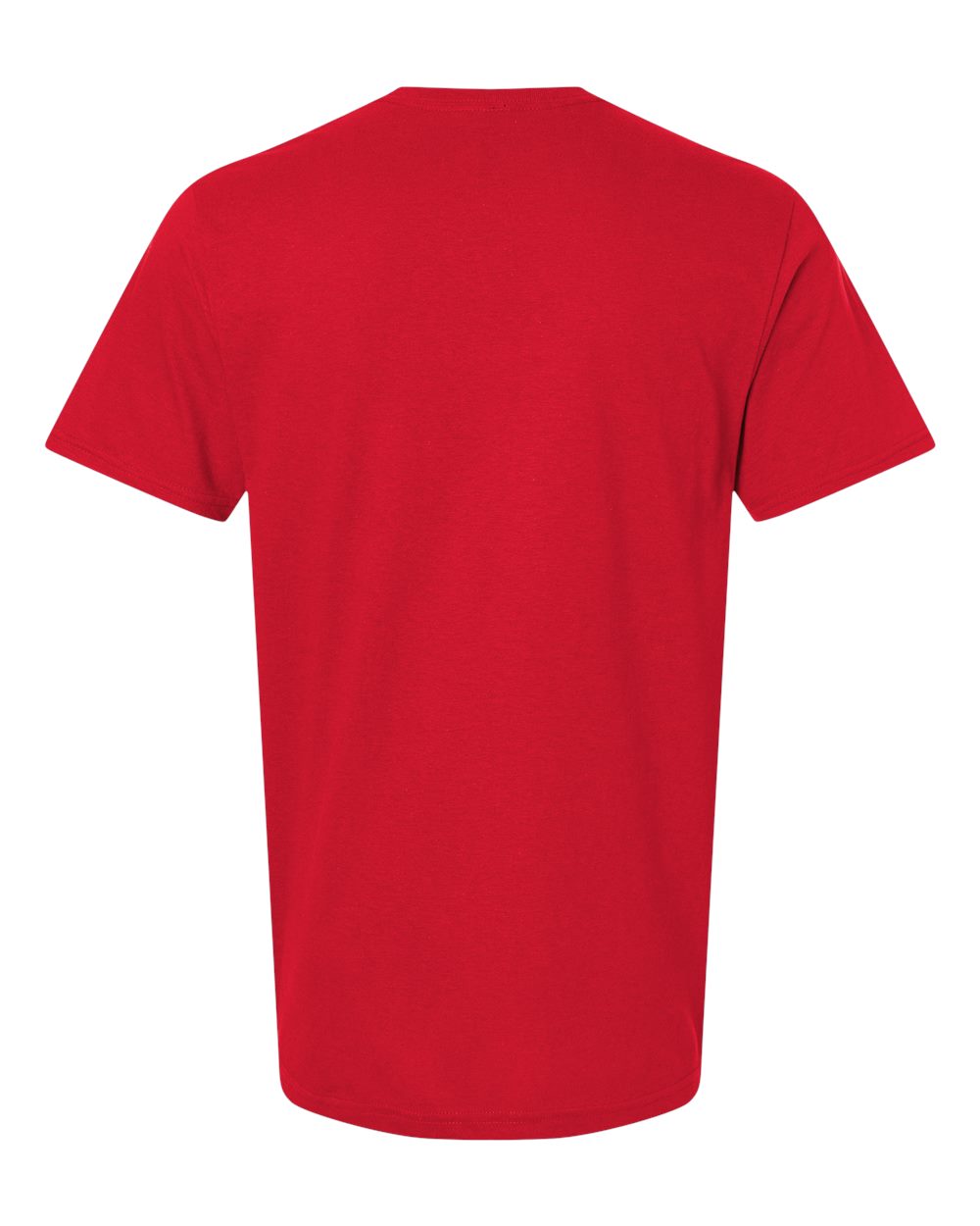 Unisex Softstyle® Plasma Print T-Shirt - Back - B05260713 - Red