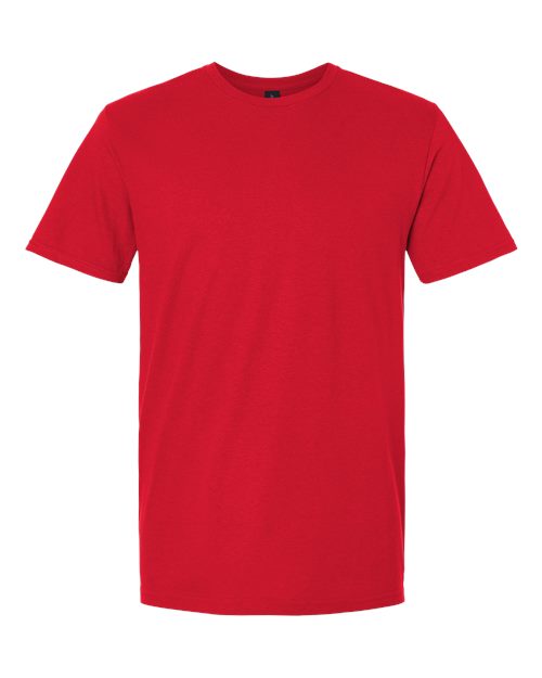 Unisex Softstyle® Plasma Print T-Shirt - Front - B05260713 - Red