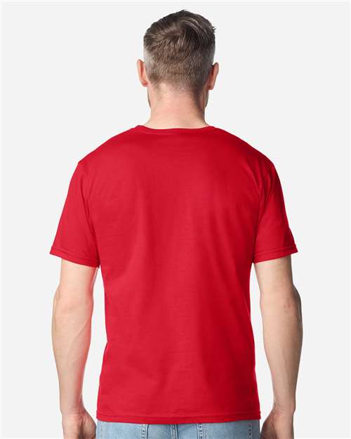 Unisex Softstyle® Plasma Print T-Shirt - OnModelBack - B05260713 - Red