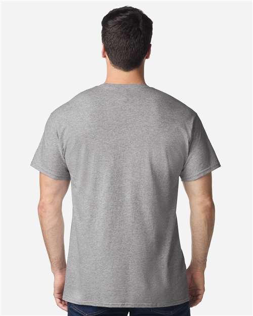 Unisex Softstyle® Plasma Print T-Shirt - OnModelBack - B05260583 - Sport Grey