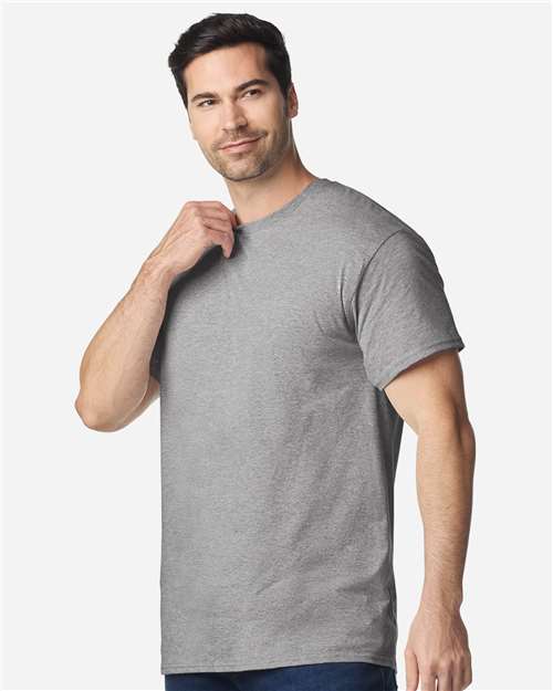 Unisex Softstyle® Plasma Print T-Shirt - OnModelSide - B05260583 - Sport Grey