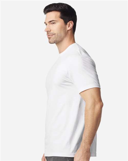 Unisex Softstyle® Plasma Print T-Shirt - OnModelSide - B05260003 - White