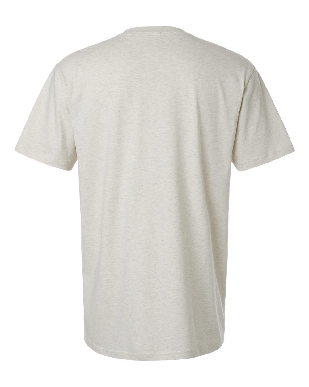 Fine Jersey Tee - Back - B00127332 - Heather Oatmeal