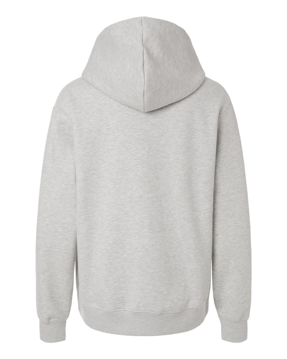 10 oz. Heavyweight Hoodie - Back - B07006592 - Vintage Heather Grey