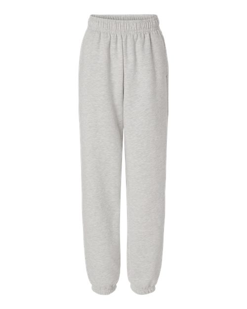 Unisex 10 oz. Heavyweight Sweatpants - Front - B07106592 - Vintage Heather Grey