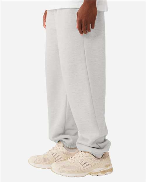 Unisex 10 oz. Heavyweight Sweatpants - OnModelSide - B07106592 - Vintage Heather Grey