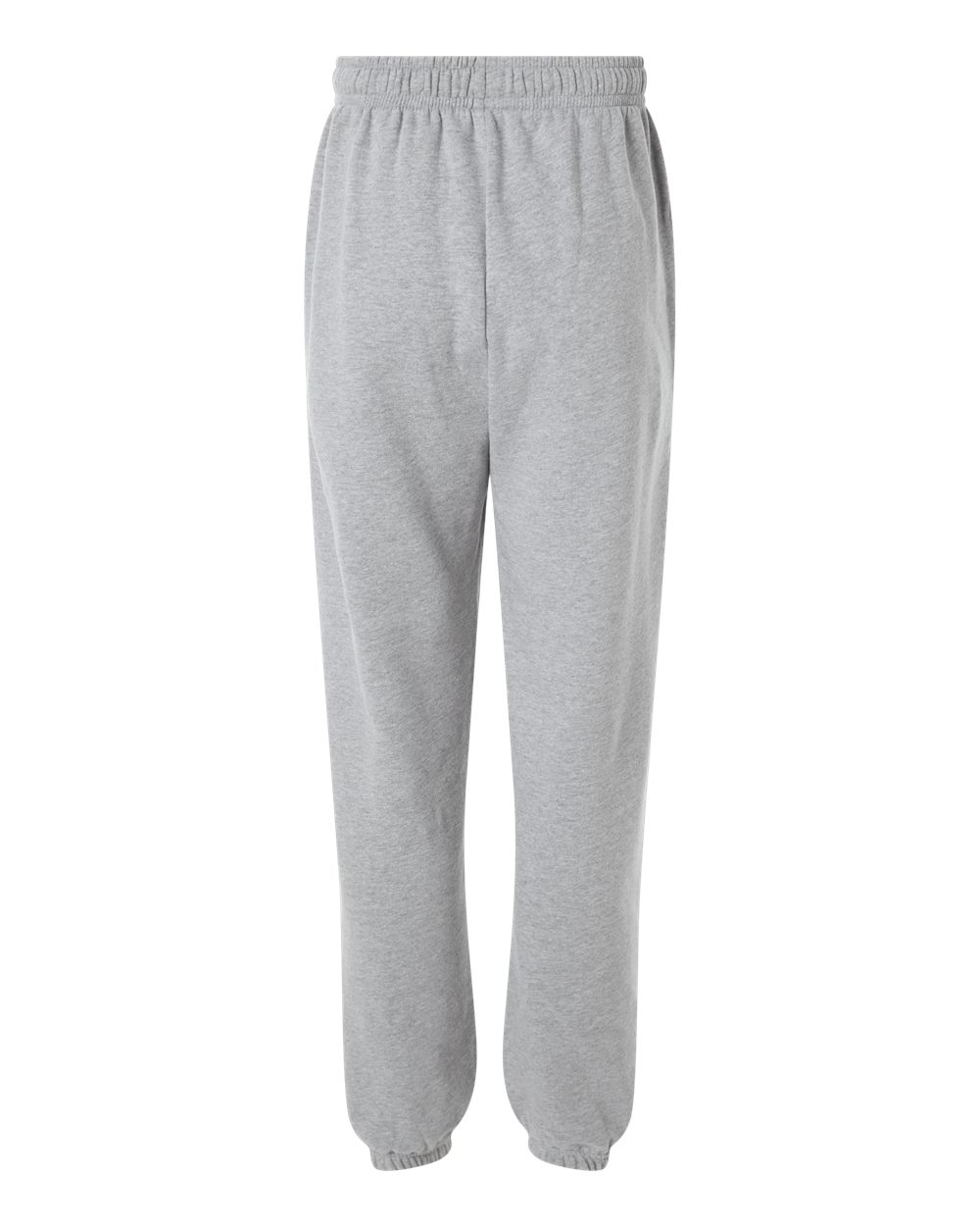 Unisex Sponge Fleece Sweatpants - Back - B08506352 - Athletic Heather