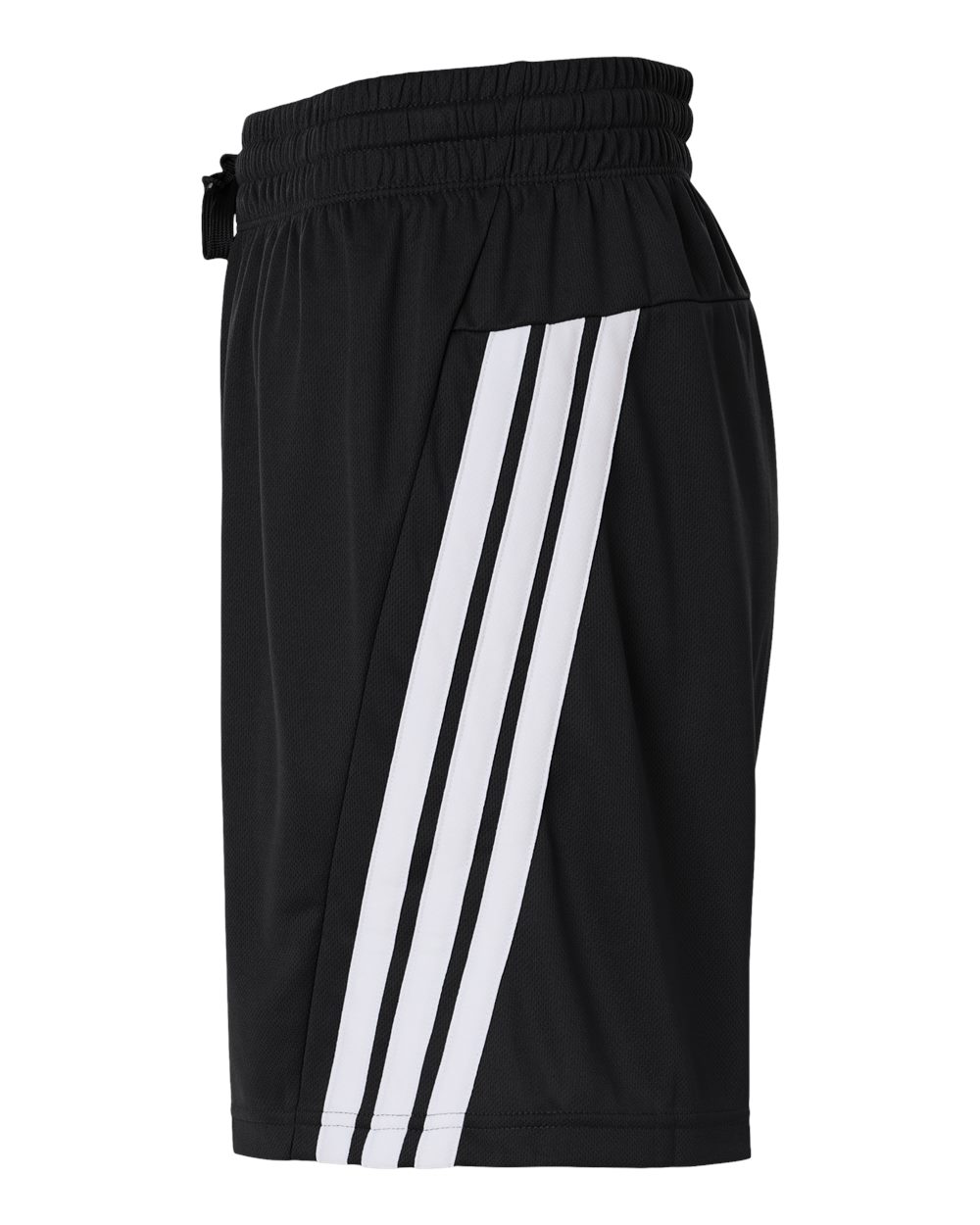 Men's 3-Stripes 7" Shorts - DirectSide - B036F8503 - Black/ White
