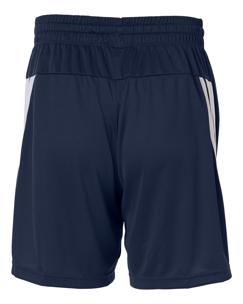 Men's 3-Stripes 7" Shorts - Back - B036F8653 - Team Navy Blue/ White