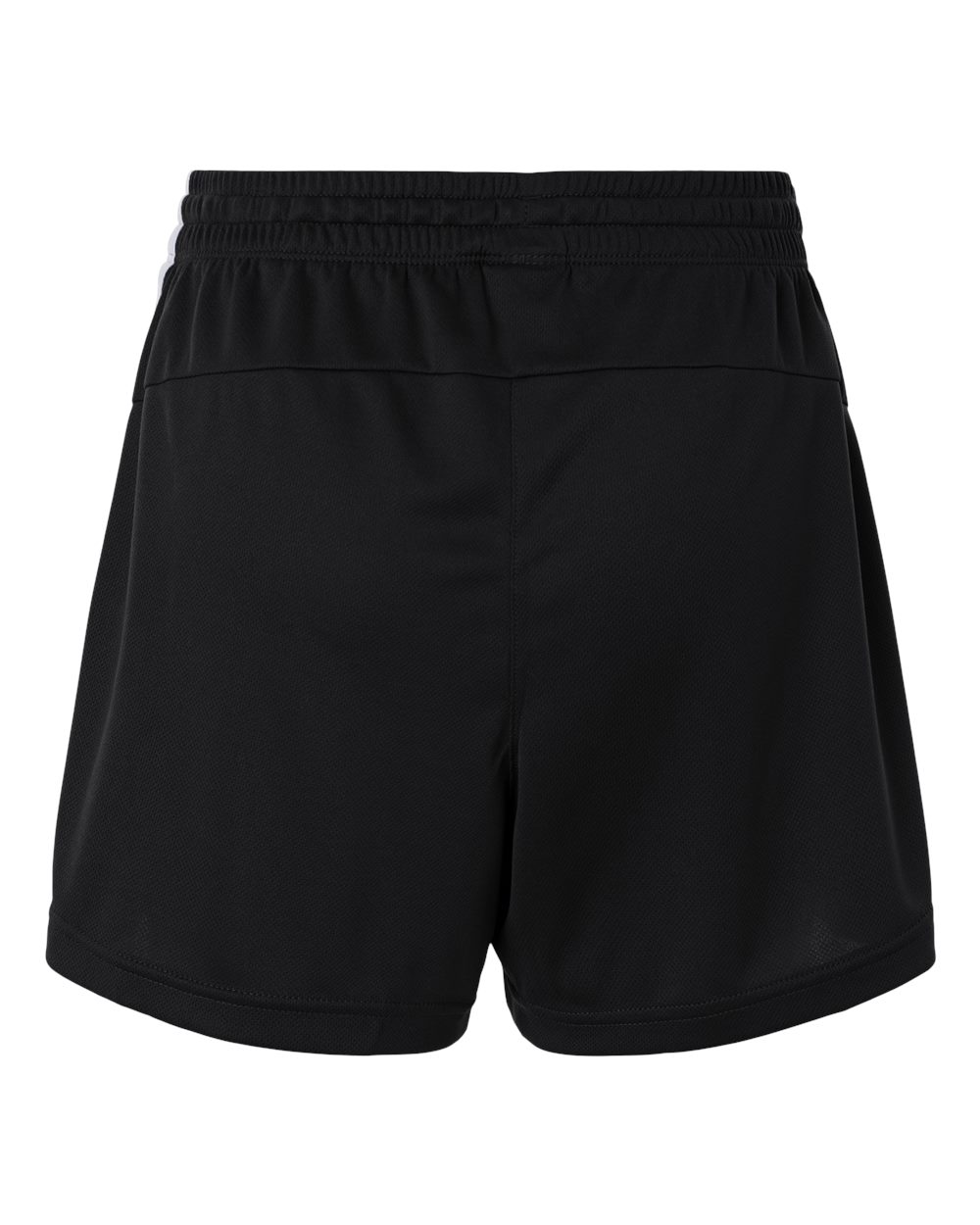 Women's 3-Stripes 3" Shorts - Back - B101F8502 - Black/ White