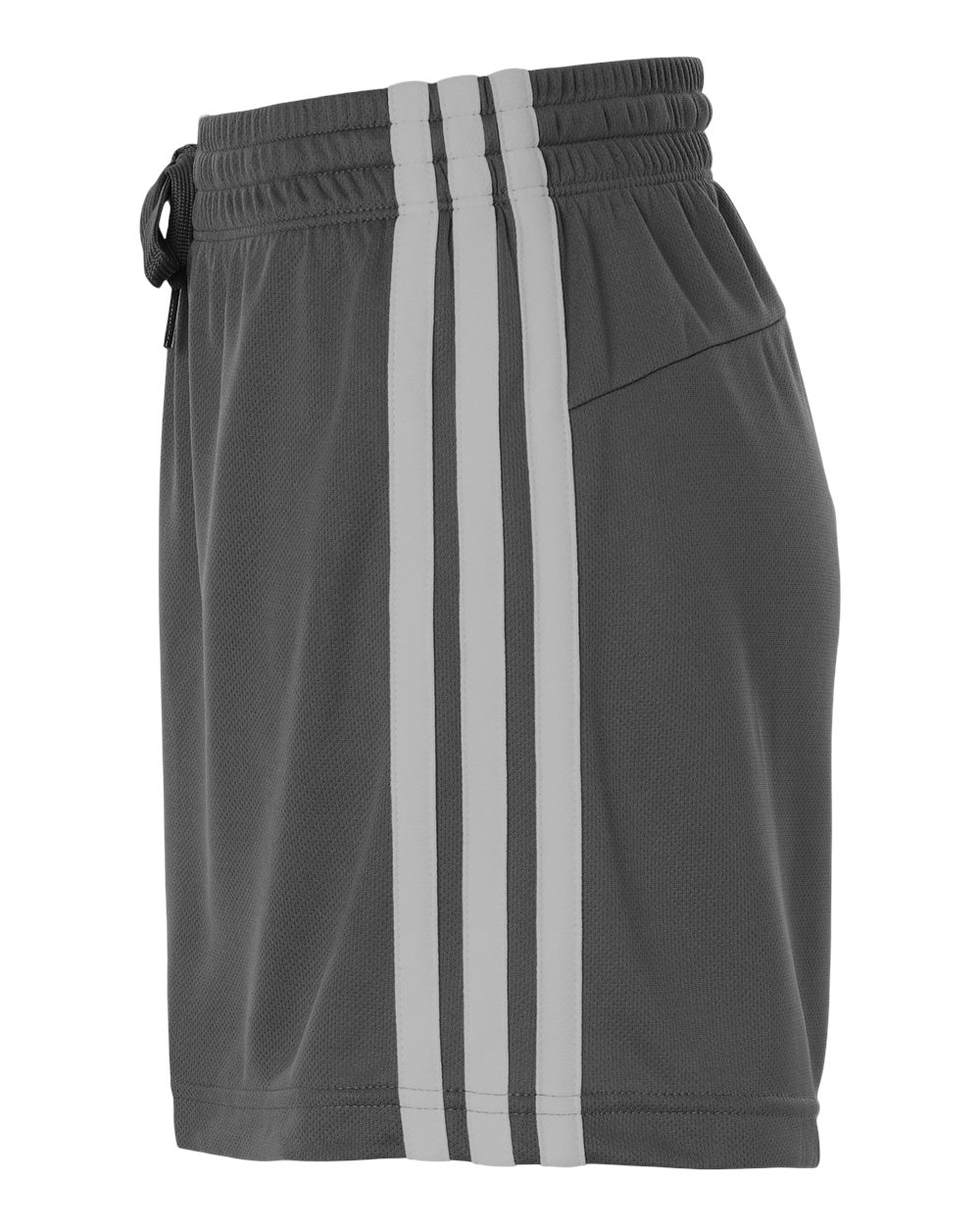 Women's 3-Stripes 3" Shorts - DirectSide - B101F8592 - Team Grey Four/ White