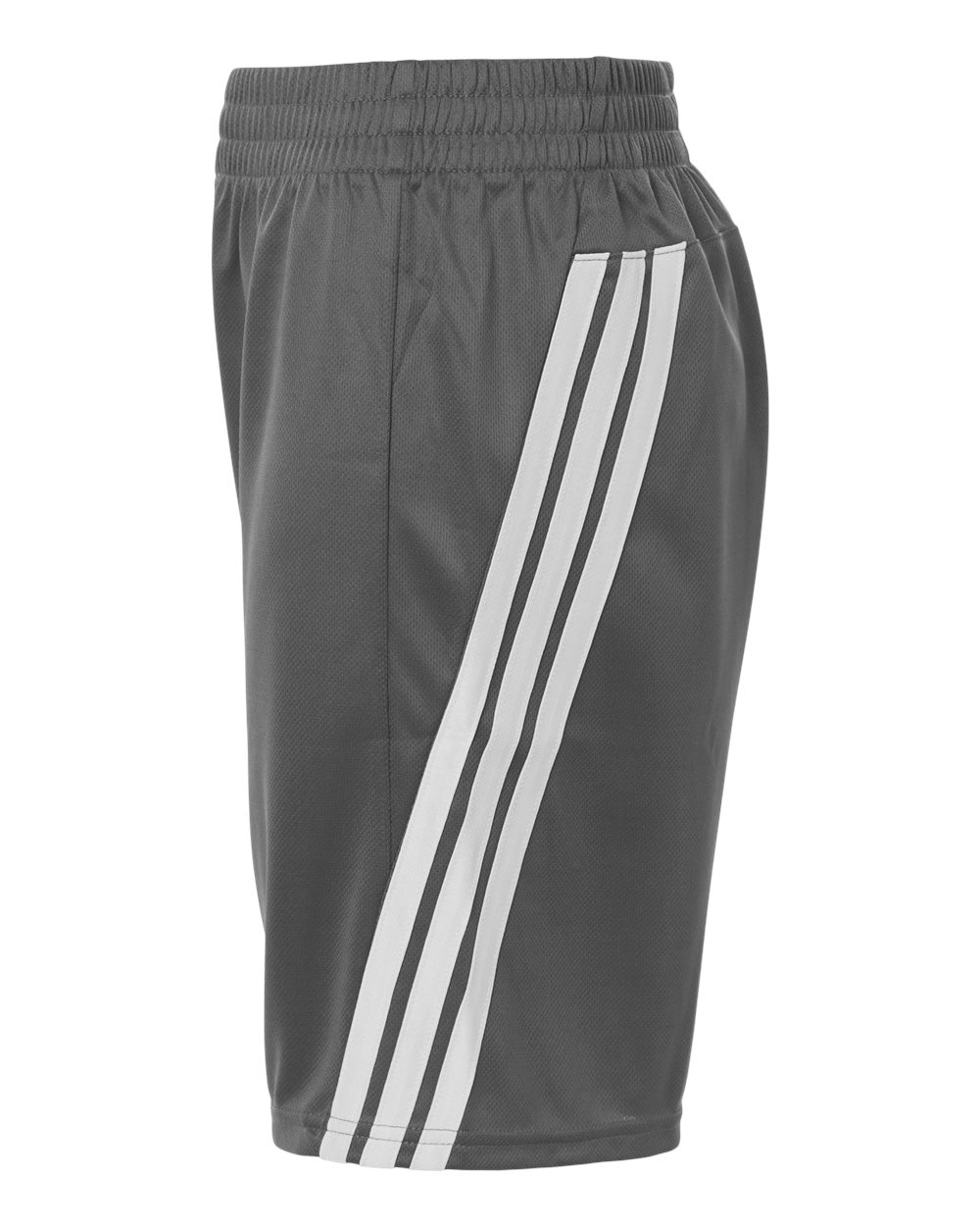 Youth 3-Stripes 7" Shorts - DirectSide - B112F8592 - Team Grey Four/ White