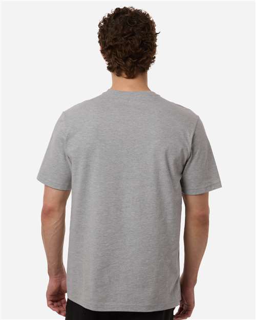 Men's Fresh T-Shirt - OnModelBack - B106F8093 - Medium Grey Heather