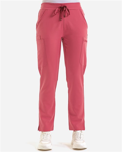 Women's Relentless Stretch Cargo Scrub Pants - styleImage