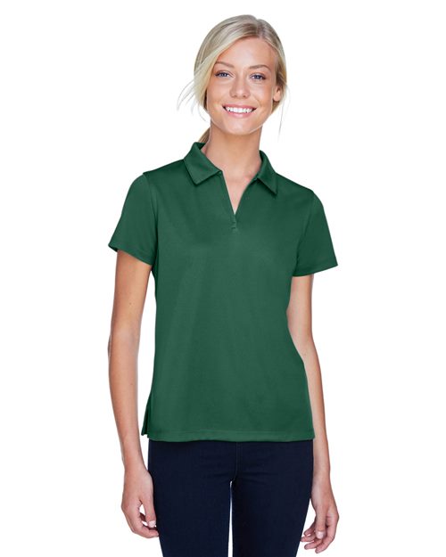 Women's Double Mesh Polo - styleImage
