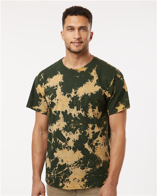 Unisex Bleach Out Dyed T-Shirt - styleImage
